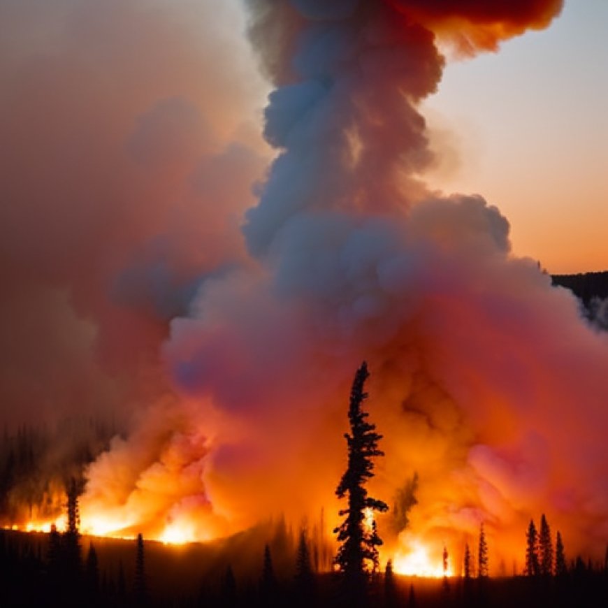 Humo de incendios forestales en Canadá contamina gran parte de EEUU