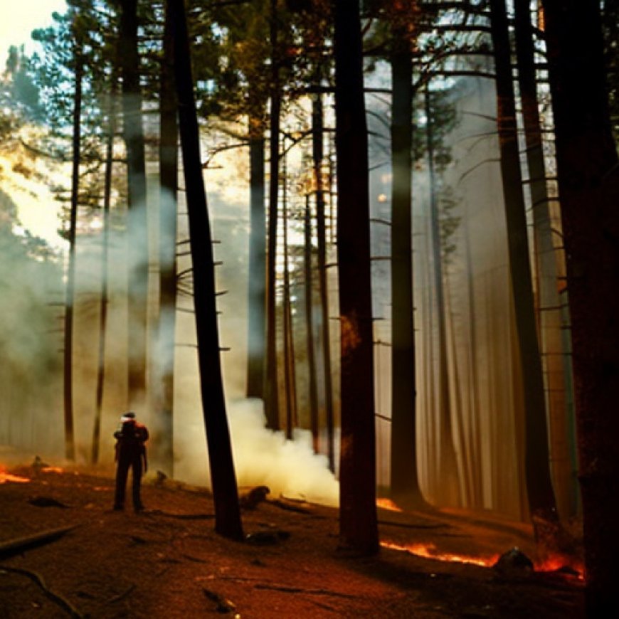 Incendio en el Bosque Nacional Ashley provoca evacuaciones de campistas
