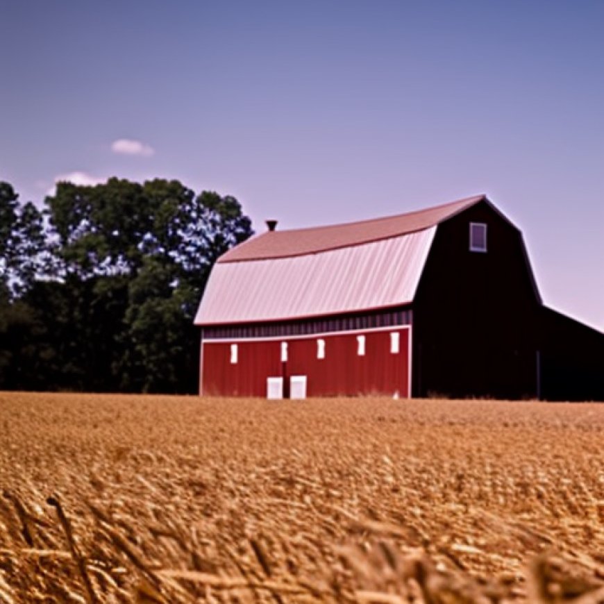 So long, red and white barns – farms are declining, study finds
