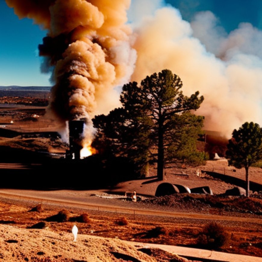 El incendio de York provoca niveles de calidad del aire ‘peligrosos’ en Boulder City
