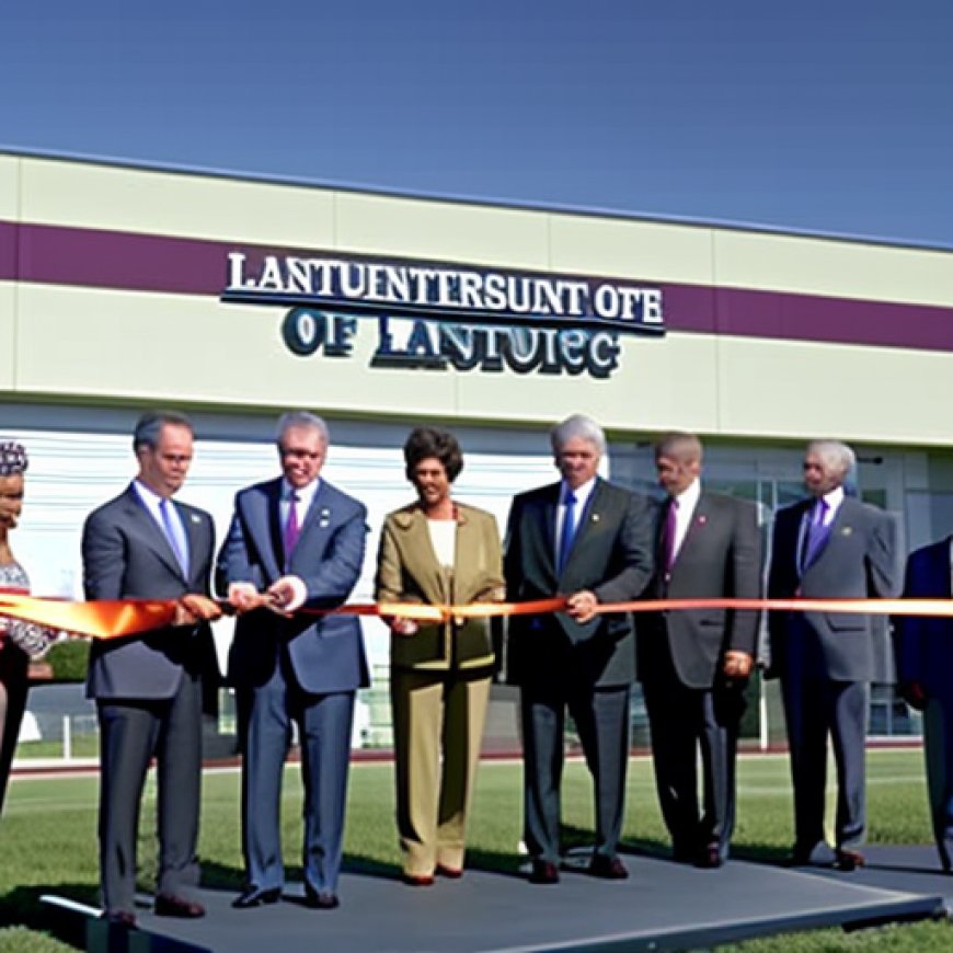 U.S. Department of Agriculture Holds a Ribbon Cutting Ceremony for the Opening of a New Laboratory Building in Texas : USDA ARS