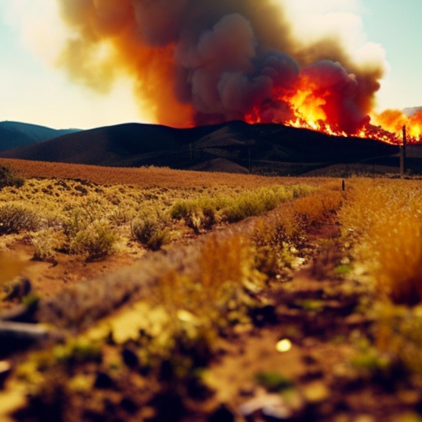 Un incendio provoca evacuaciones en una zona rural del norte de California