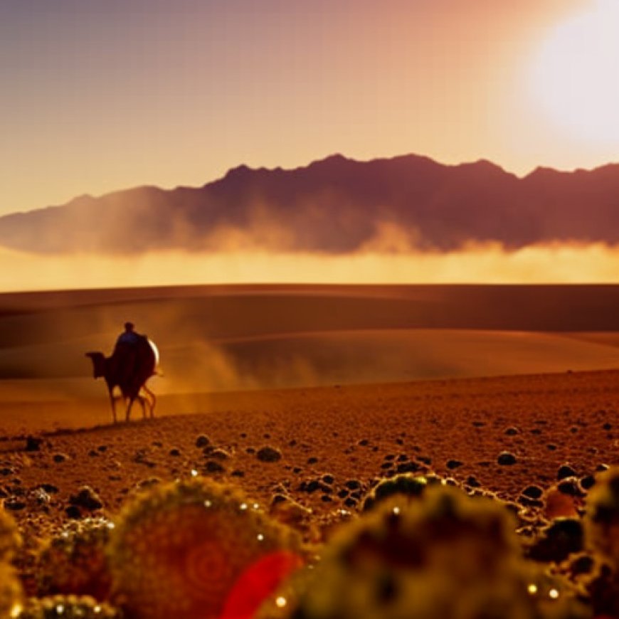 Hay gente cultivando algas en mitad del desierto del Sáhara con un objetivo: capturar CO2 de la atmósfera