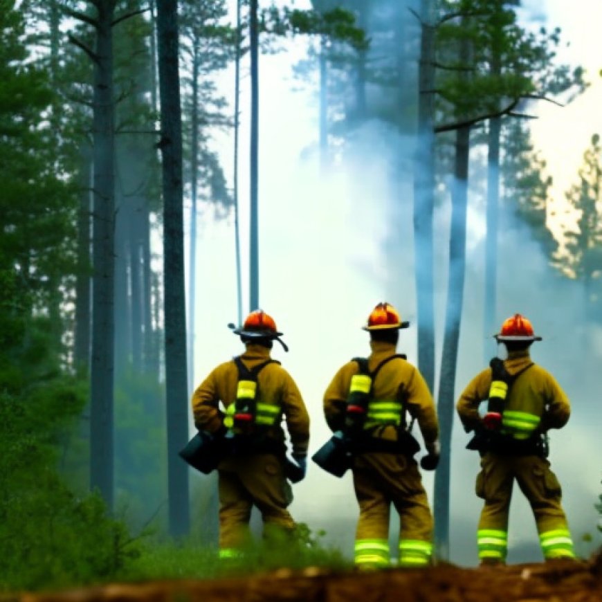 Florida Forest Service assists firefighters battling Game Preserve fire north of Huntsville