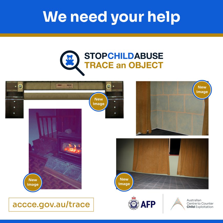 Help us trace an object and stop child sexual abuse