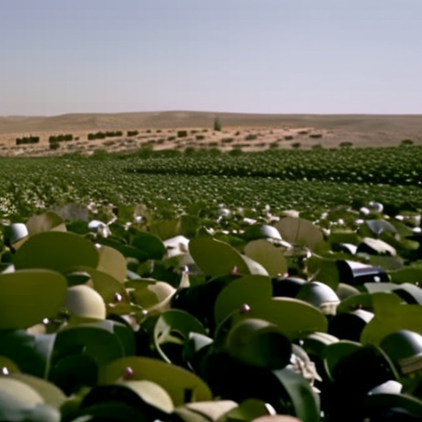 Palestine: occupation of Palestinian agricultural land by settlers, protected by the army