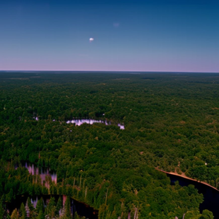 In Wisconsin, the Menominee Tribe’s Sustainable Forestry Is Visible From Space