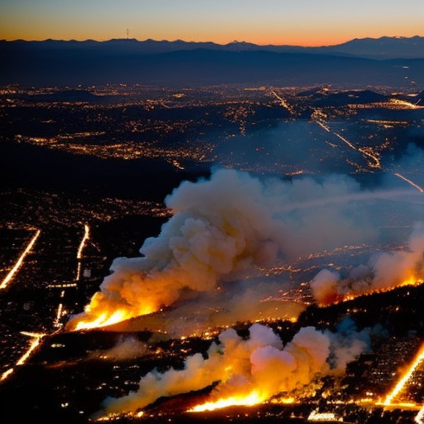 Continúa advertencia por contaminación del aire debido al humo de los incendios forestales