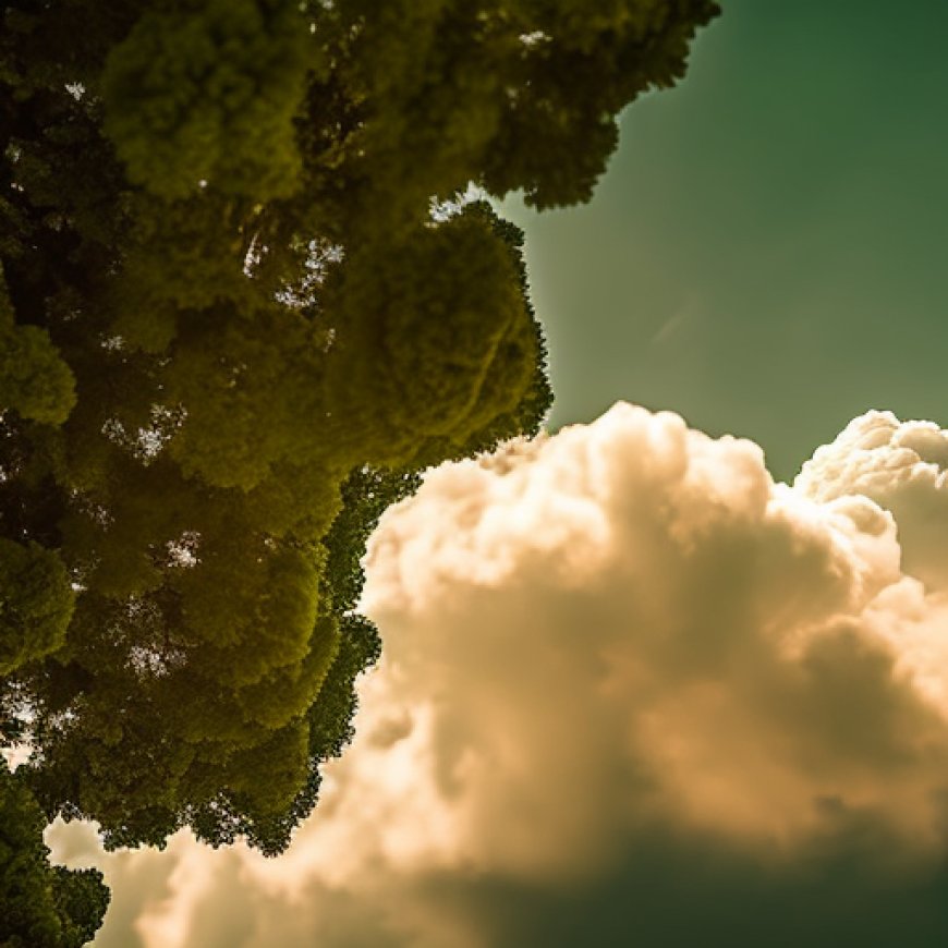 ¿Cómo influyen los árboles en la formación de nubes?