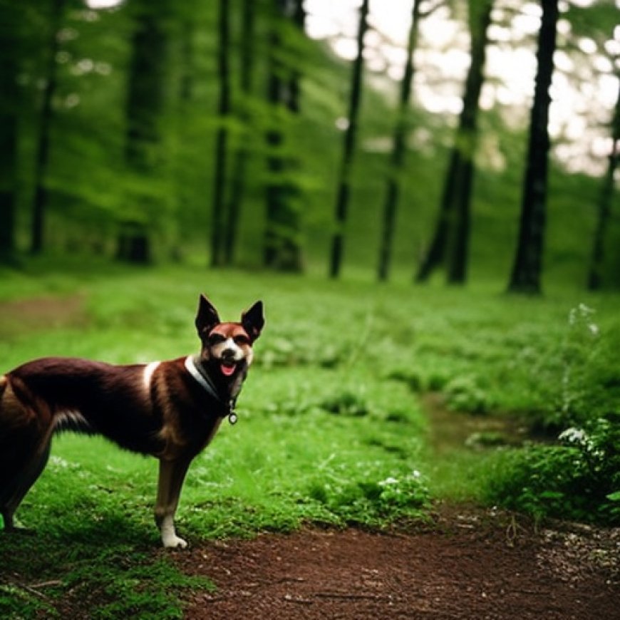 Matan a tiros a un perro que caminaba con su dueño en bosque de Winchester