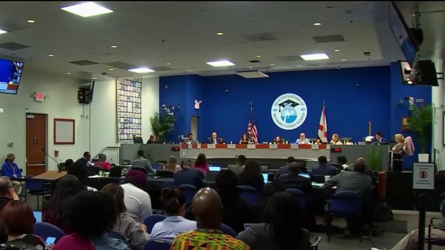 Acalorado debate por materiales de educación sexual en junta escolar de Broward