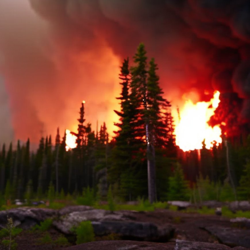 Lightning identified as the leading cause of wildfires in boreal forests, threatening carbon storage