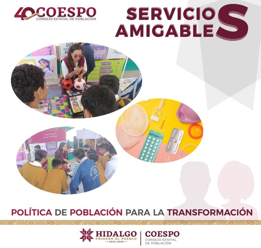 Servicios Amigables para adolescentes brindan orientación respecto a salud sexual y reproductiva 