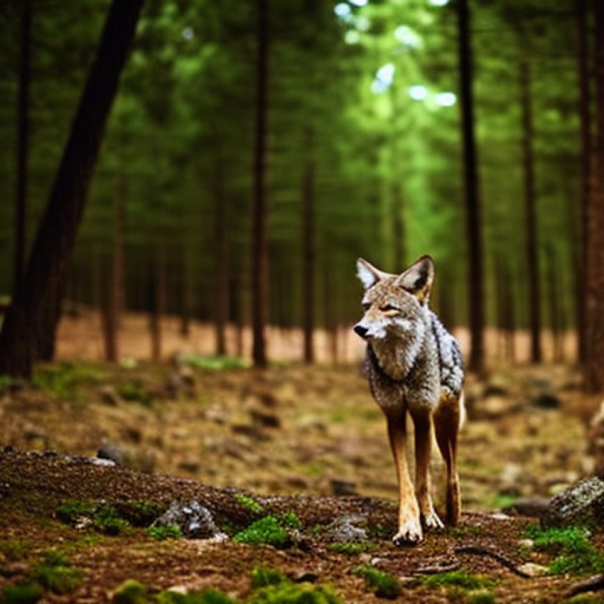 Hombre mata a coyote con sus manos tras ataque en un bosque