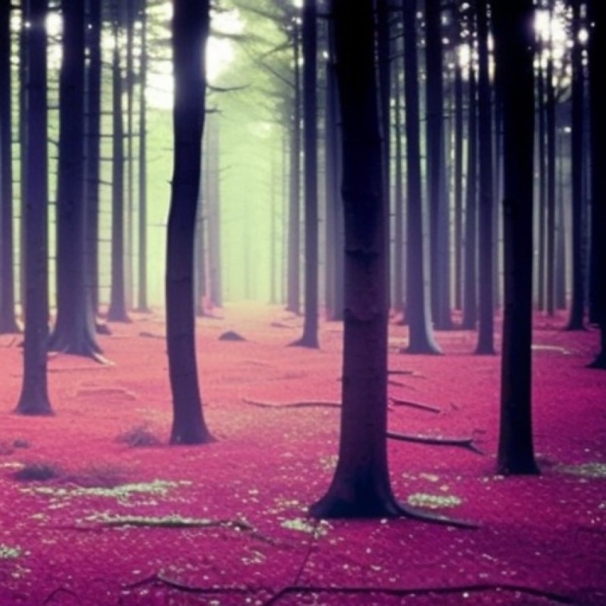 Las increíbles imágenes de un bosque reveladas gracias a los rayos ultravioletas – BBC News Mundo