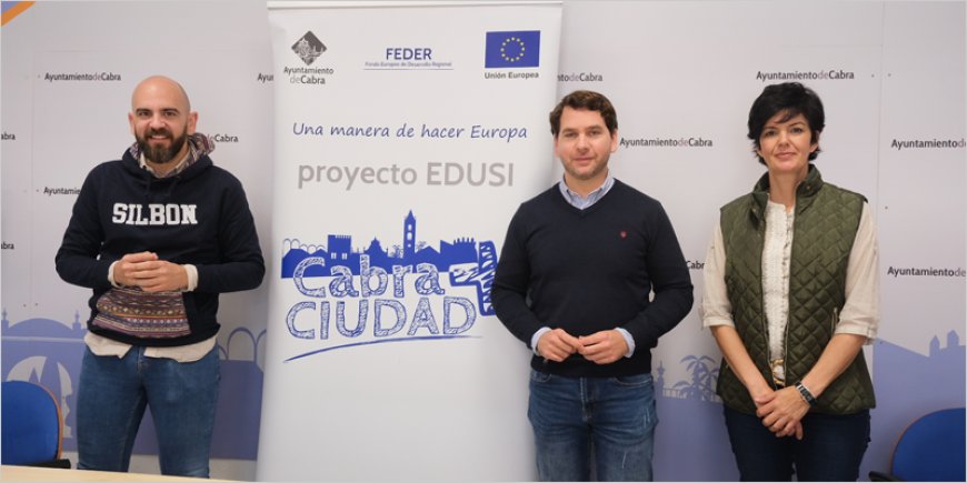 El Ayuntamiento de Cabra mejora su eficiencia energética a través de la estrategia EDUSI Cabra + Ciudad