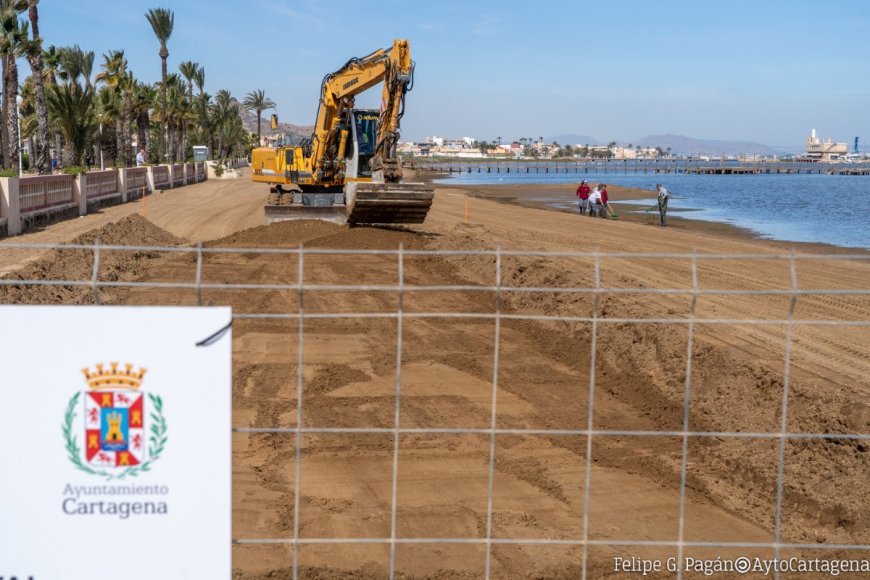 El Ayuntamiento de Cartagena insiste al Ministerio que combata la entrada de agua del acuífero al Mar Menor