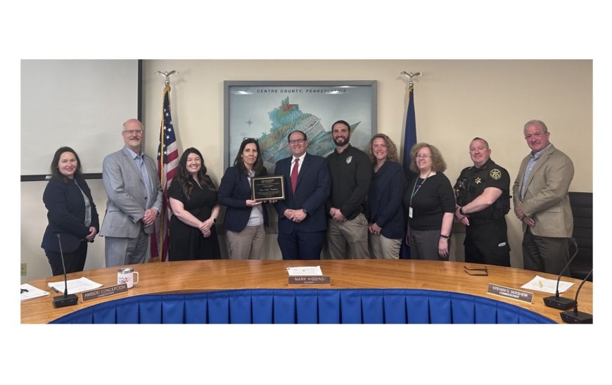 Centre County Criminal Justice Advisory Board Receives Honor