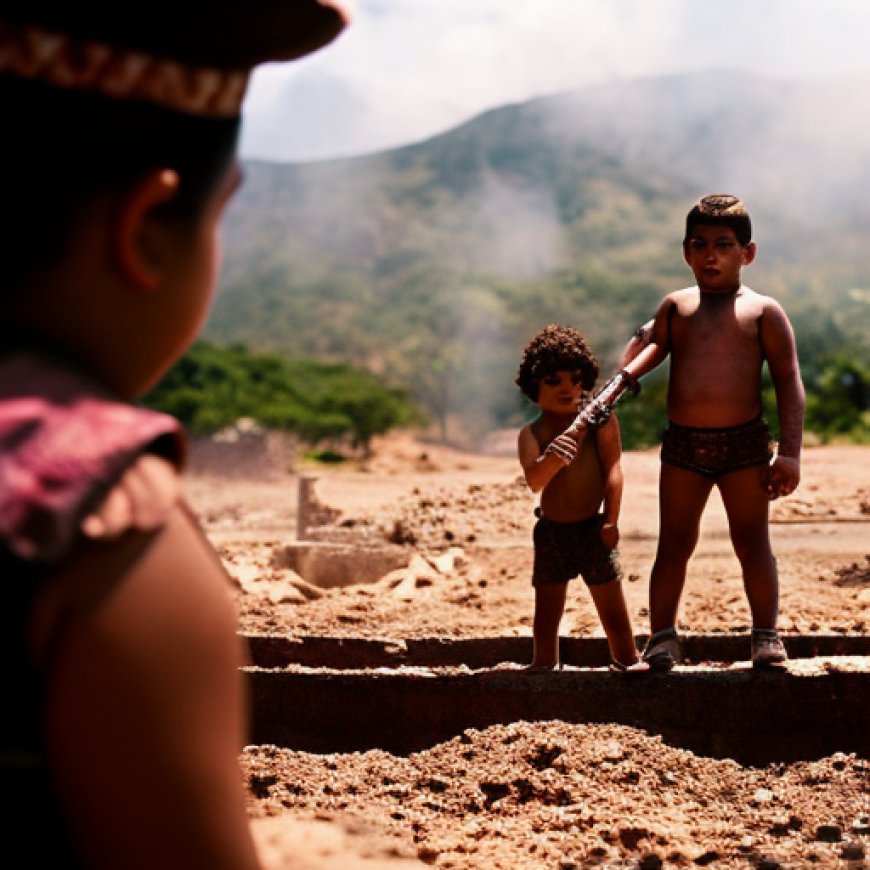 Menores indígenas marcharon contra la explotación infantil en Chiapas