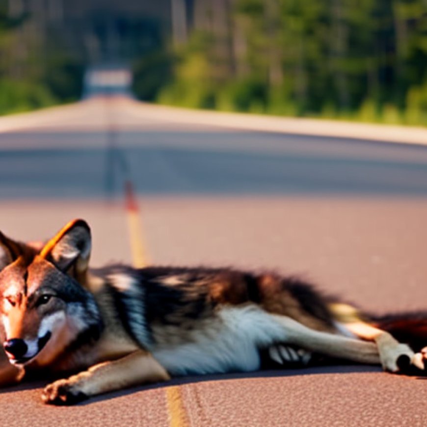 Beloved Red Wolf Killed by Vehicle Strike in North Carolina