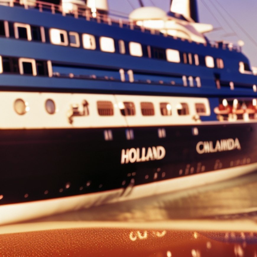 Holland America Line realiza pruebas con biocombustible en crucero – PortalPortuario