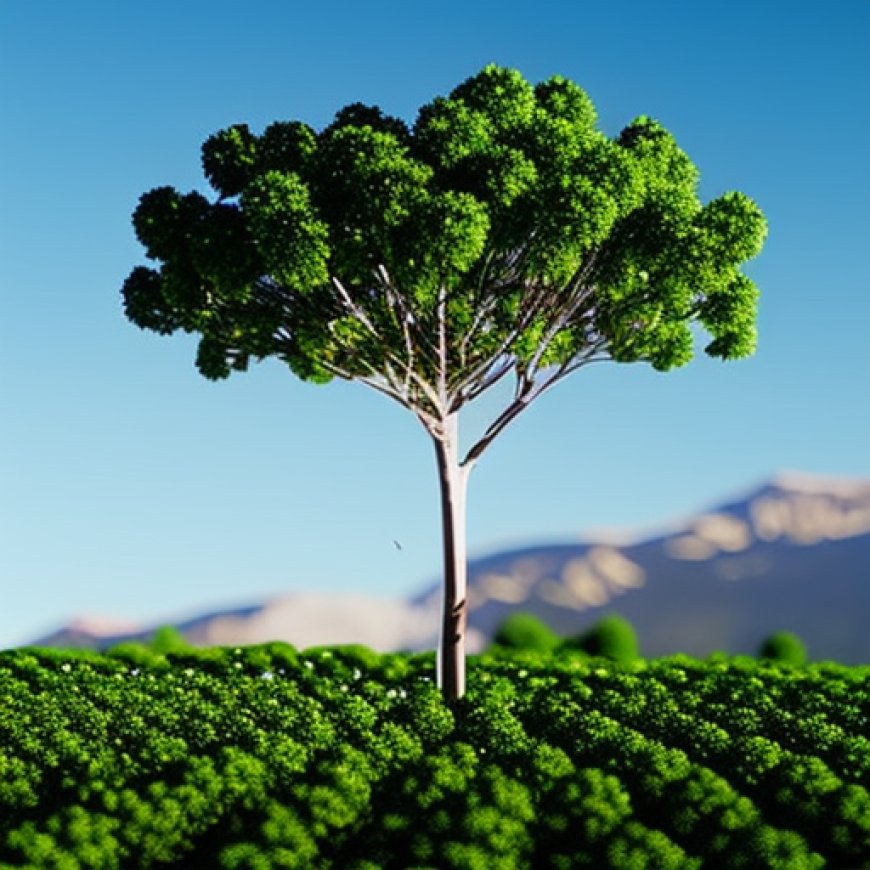 Crean el mayor árbol de la vida de plantas con flores