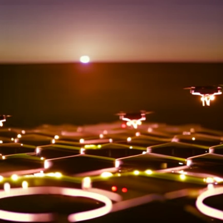 Drones alimentados con células fotovoltaicas de perovskita ultrafinas y flexibles