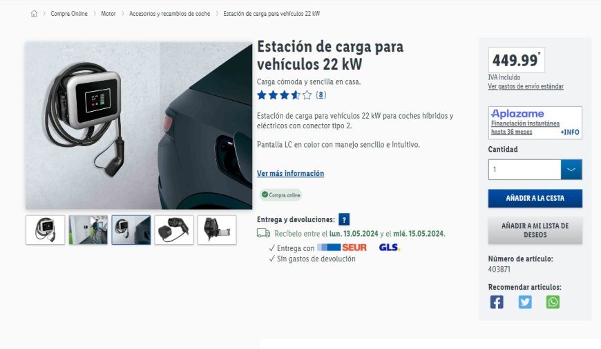 El cargador de coche eléctrico de Lidl: ¿merece realmente la pena?