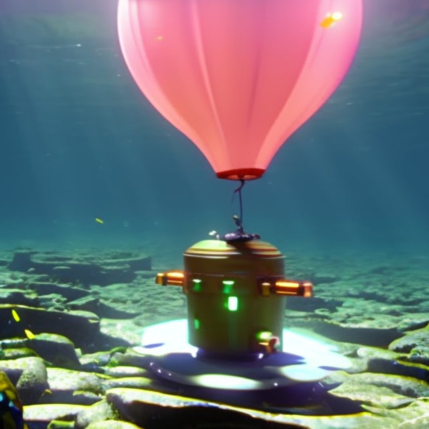 Energy-efficient underwater robot rises and falls via fuel-cell balloons