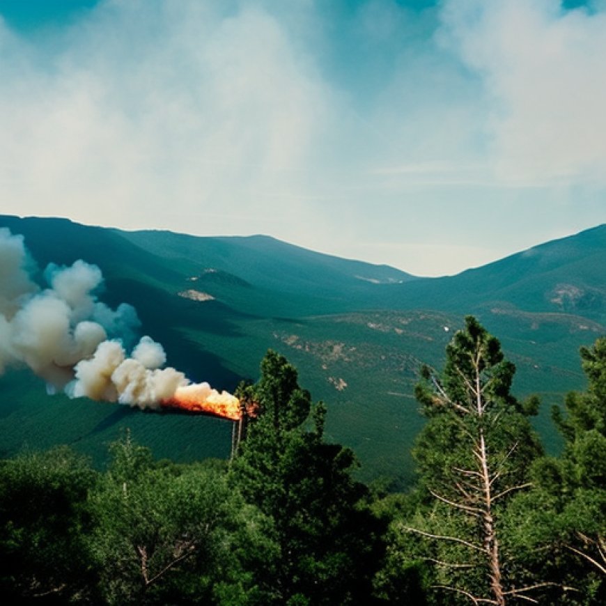 Se registra el incendio Peak en el  Bosque Nacional Tonto 