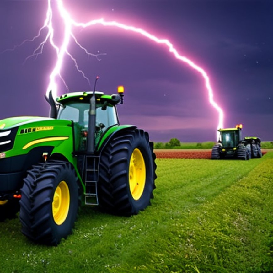 Geomagnetic storm causes John Deere tractors to veer off-course