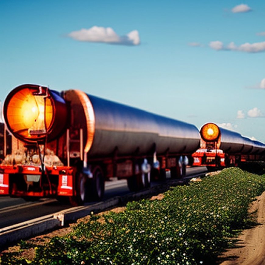 Productores agrícolas protestan en carretera Río Bravo-Reynosa