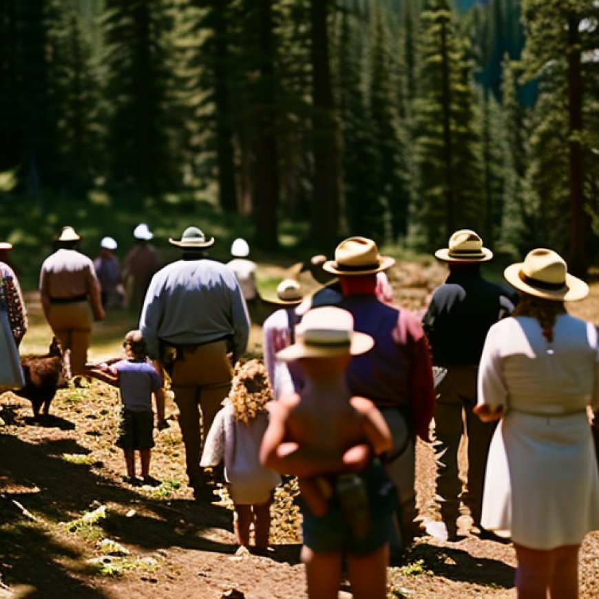 Forest service addresses unauthorized Rainbow Family Gathering in Plumas National Forest