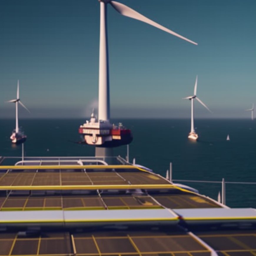 Heavy lift drones deliver critical cargo to offshore wind turbines