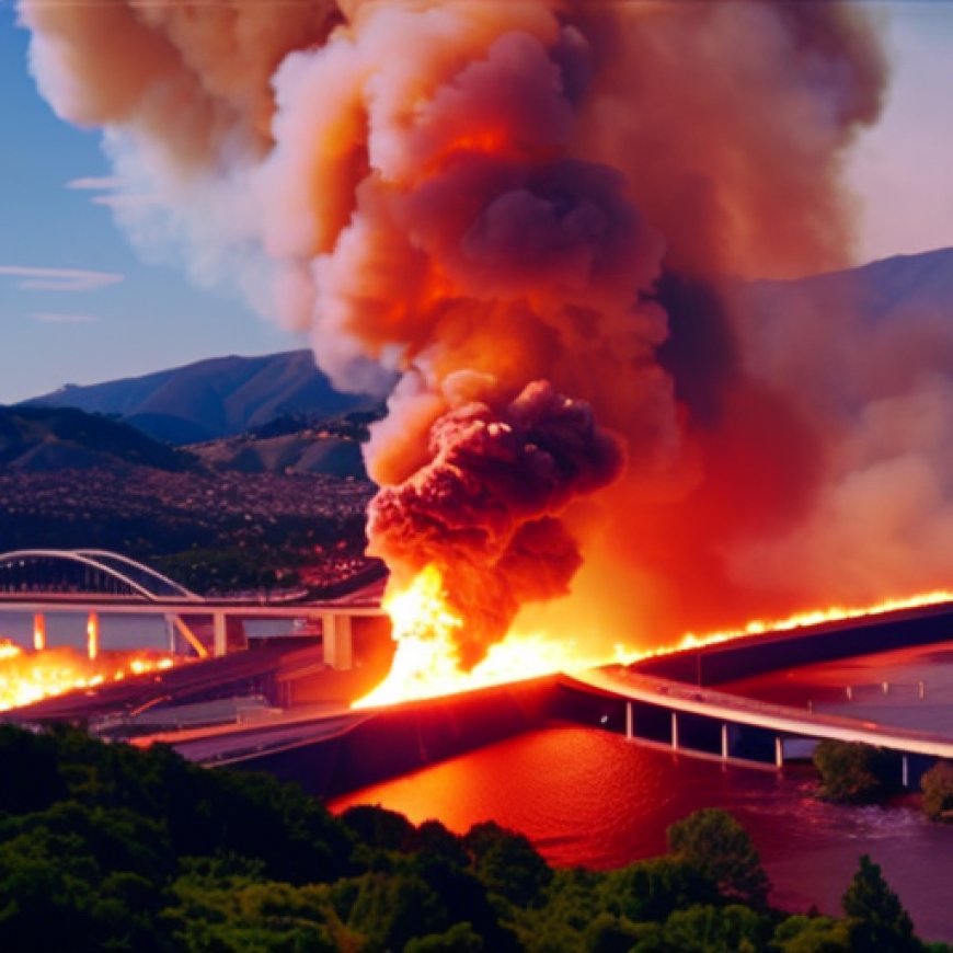 Incendio Bridge explota a más de 34,000 acres, emiten ordenes de evacuación para varias comunidades