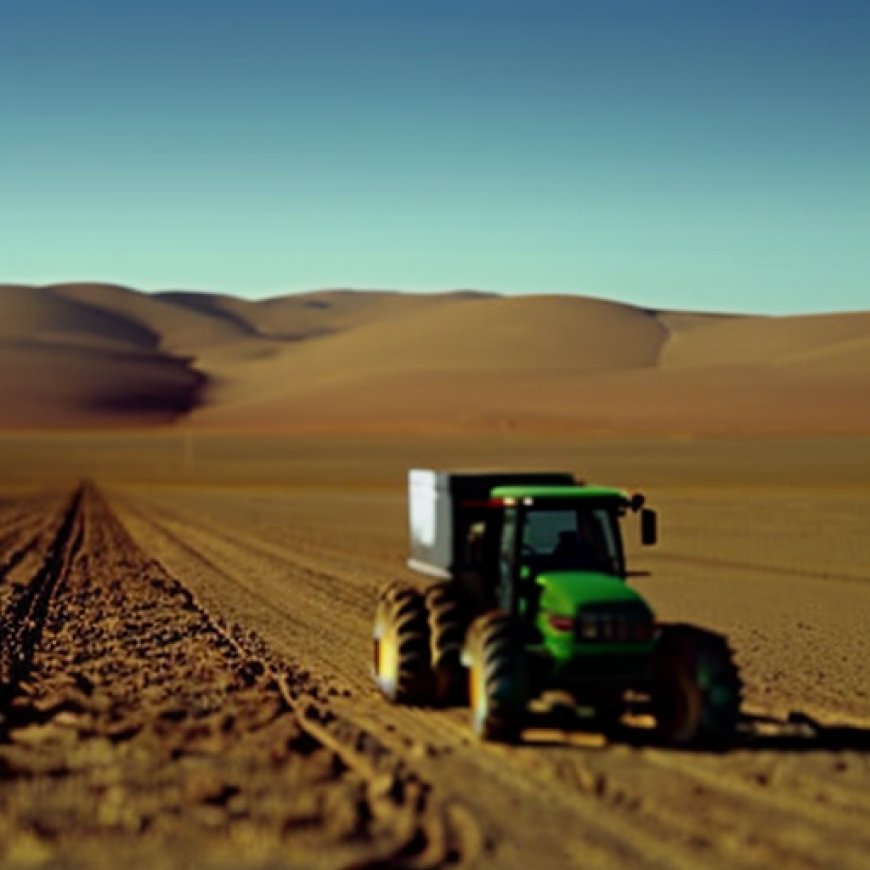 La agricultura regenerativa puede frenar la desertificación